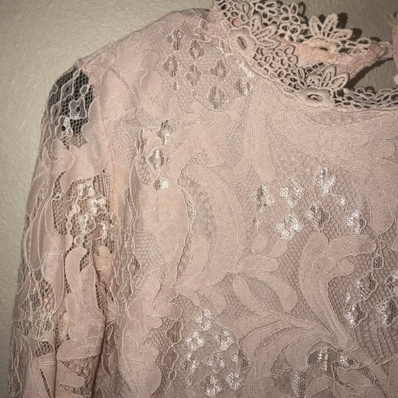 Pink Lace Romper - Picture 4 of 8